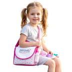 Bibi Doll Baby Doll Changing Bag 16 Piece Set Nappy Magic Bottle Potty Feeding Accessories