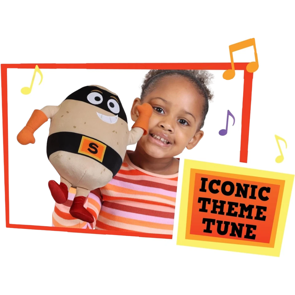 Supertato Talking Soft Toy Plush Figure Interactive Kids Gift 0+ with Sounds