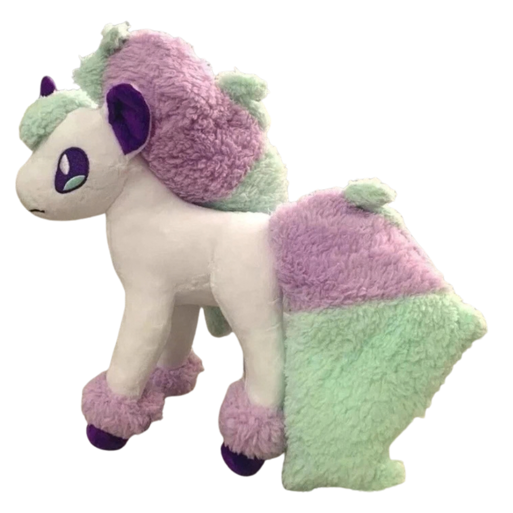 Pokemon Galarian Ponyta Plush Soft Toy Teddy 25cm Cute Character Collectible Kids Gift