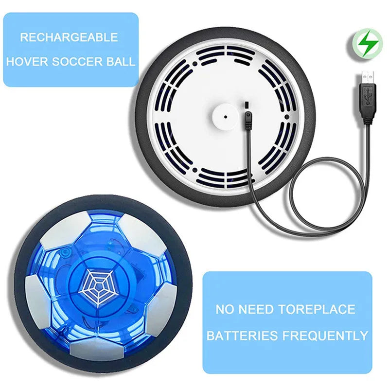 Rechargeable Hover Soccer Ball Toy for Kids Indoor Floating Birthday Gift