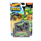 Hot Wheels Teenage Mutant Ninja Turtles TMNT Die-Cast Monster Trucks 1:64 Scale Set 3+ New