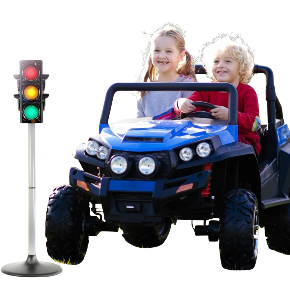 Kids Road Safety Traffic Light with Sounds & Lights Educational Role Play Toy