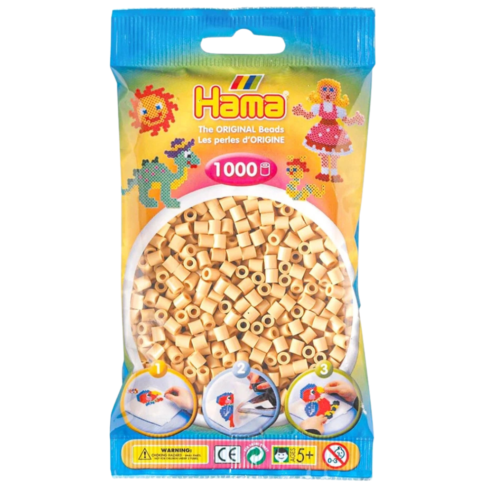 Hama Beads 1000 Midi Beads Refill Bags Assorted Colours Arts & Crafts Set Ages