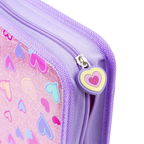 Abeec 44 Piece Glitter Pencil Case Stationery Set for Girls Creative School Supplies
