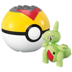 Mega Construx Pokémon Larvitar Poké Ball Building Set Construction Toy 6+