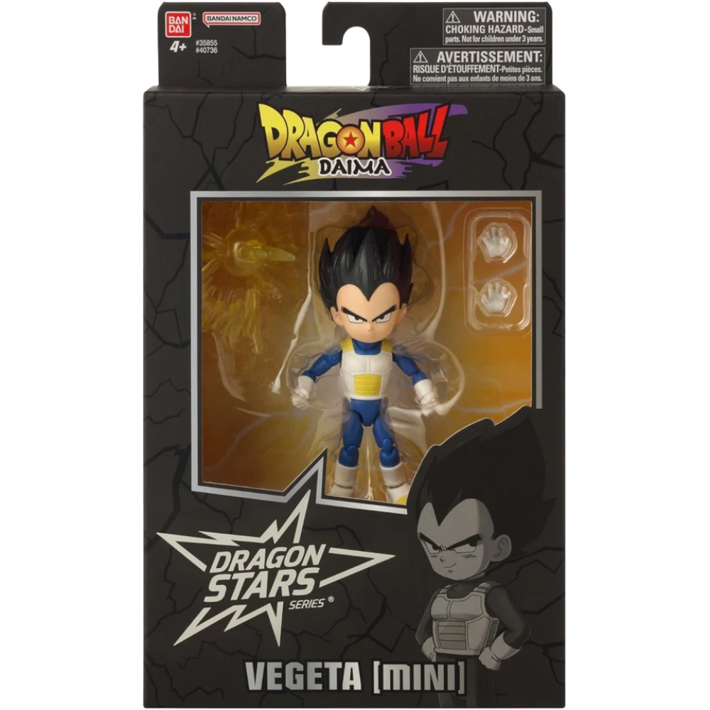 Dragon Ball Daima Mini Vegeta Dragon Stars 6.5-Inch Action Figure 17cm Collectible Toy