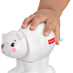 Fisher-Price Interactive Polar Bear Press & Go Baby Crawling Toy Sensory Activity 9M+
