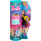 Barbie Cutie Reveal Toucan Jungle Series Plush Doll New Soft Cuddly Collectible Toy Gift