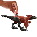Jurassic World Epic Attack Pyroraptor Dinosaur Action Figure with Sound Effects Red Toy
