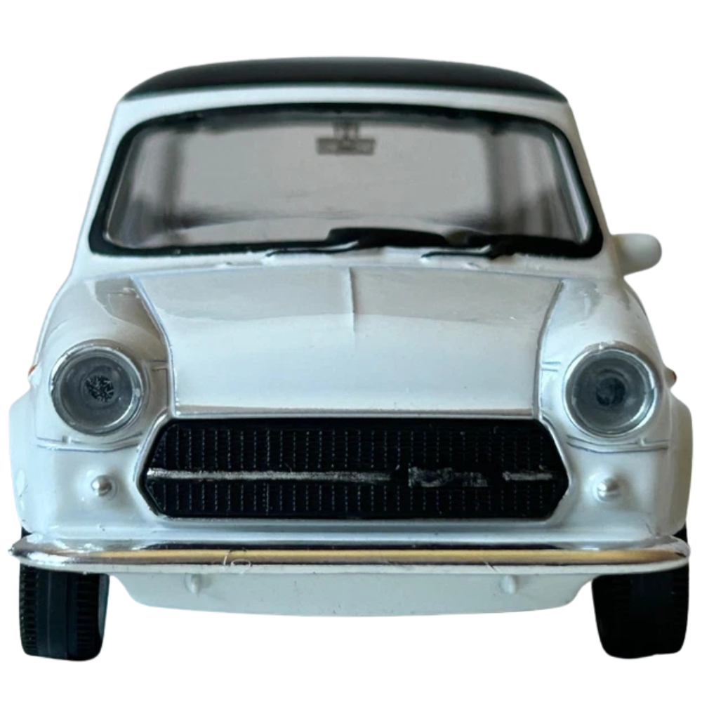 Welly Mini Cooper 1300 White 1:43 Scale Diecast British Classic Model Car Toy