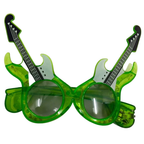 Led Flashing Electric Guitar Glasses Glow Light Party Eyewear for Club Events and Festivals