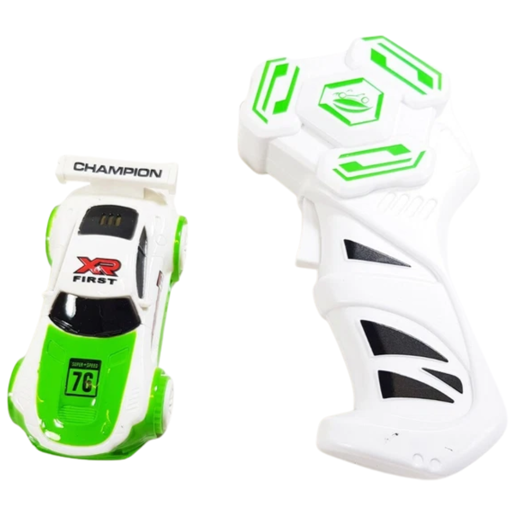Glow in the Dark Multi-Level Race Track Set 35 Pcs Rc Remote Control Car for Kids Toy Game