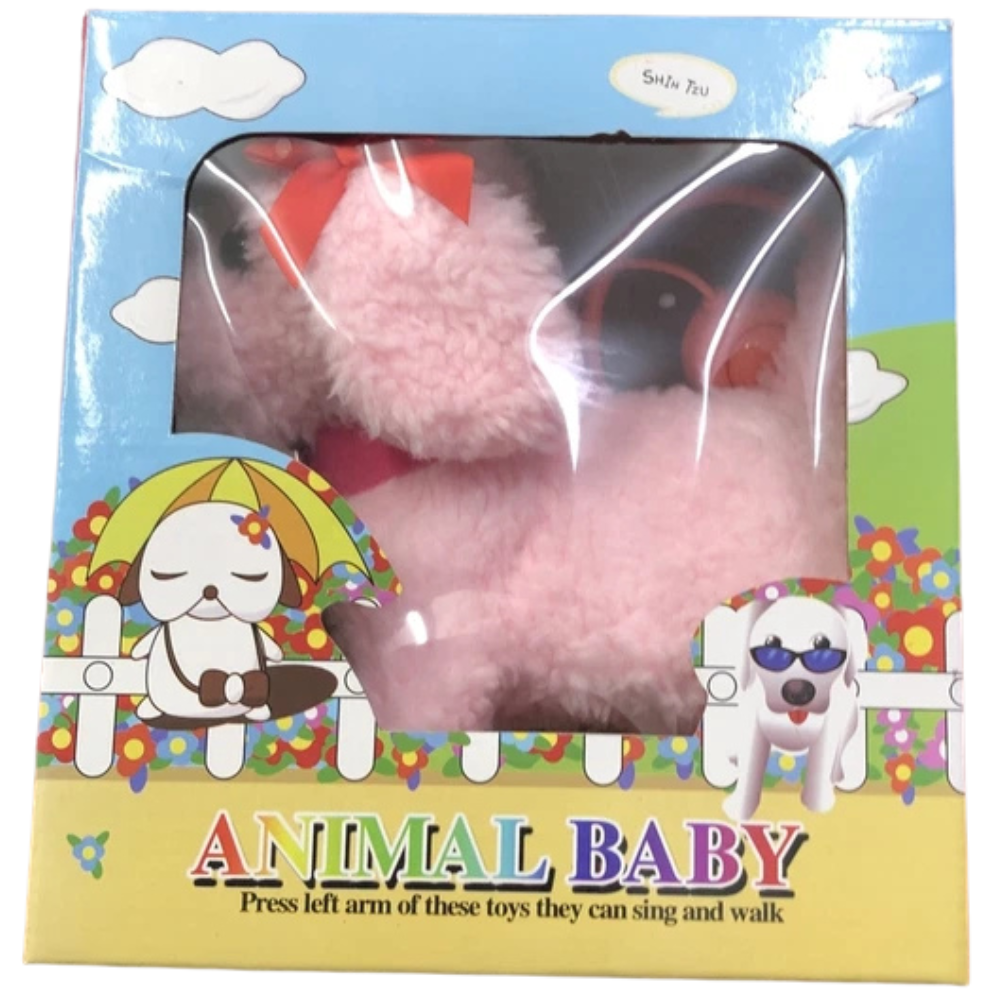 Electronic Toy Dog with Remote Control Walking and Barking Puppy Pet for Kids Fun Gift