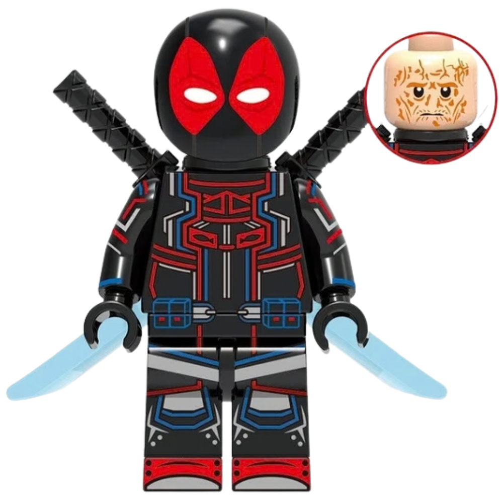 Deadpool 8PCS Mini Figures Building Blocks Set Marvel Superhero Collectible Toys UK