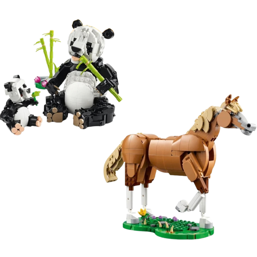 LEGO Creator Tropical Toucan 3-in-1 Animal Building Set Butterfly Fish Kids Gift