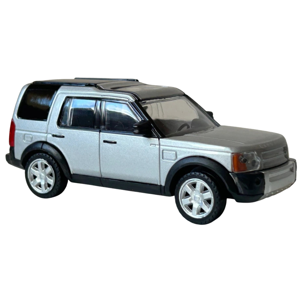 Rastar Land Rover Discovery 3 Silver 1:43 Scale Diecast Model Car Collectible Toy