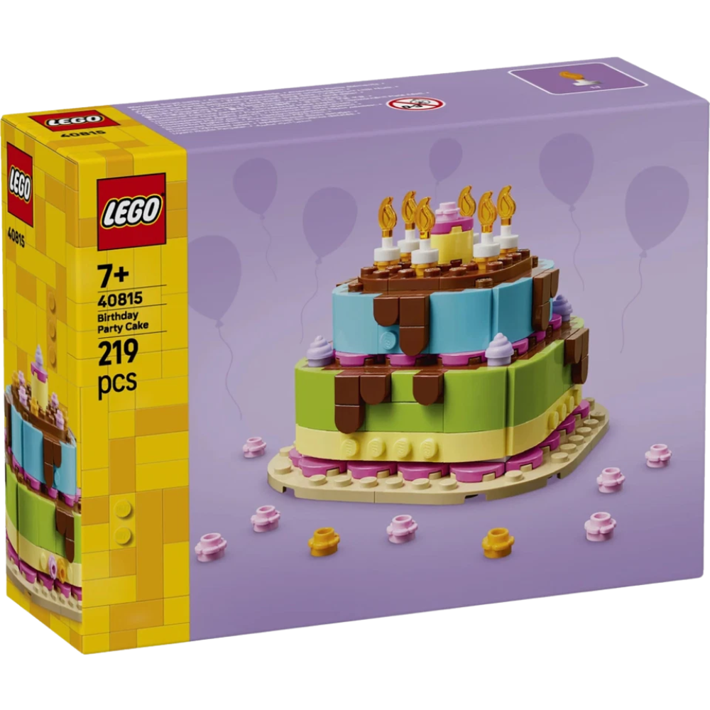 Lego Birthday Party Cake Building Set Creative Construction Toy Fun Gift for Kids