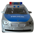 Rastar Bmw 750li Polish Police Car Diecast Model Toy 1:43 Scale German Luxury Sedan
