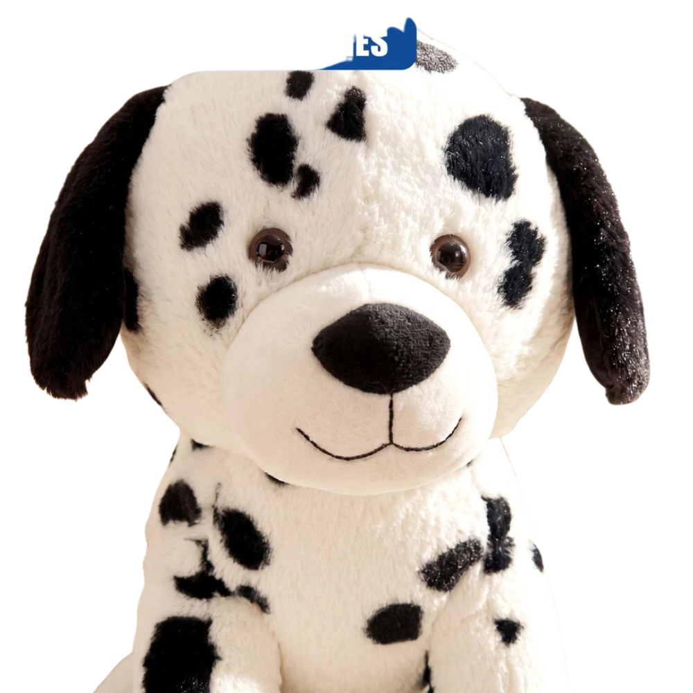 Dalmatian Puppy Soft Toy 15 Inch Sitting Teddy Stuffed Animal Cuddly Dog Pet Plush Kids Gift