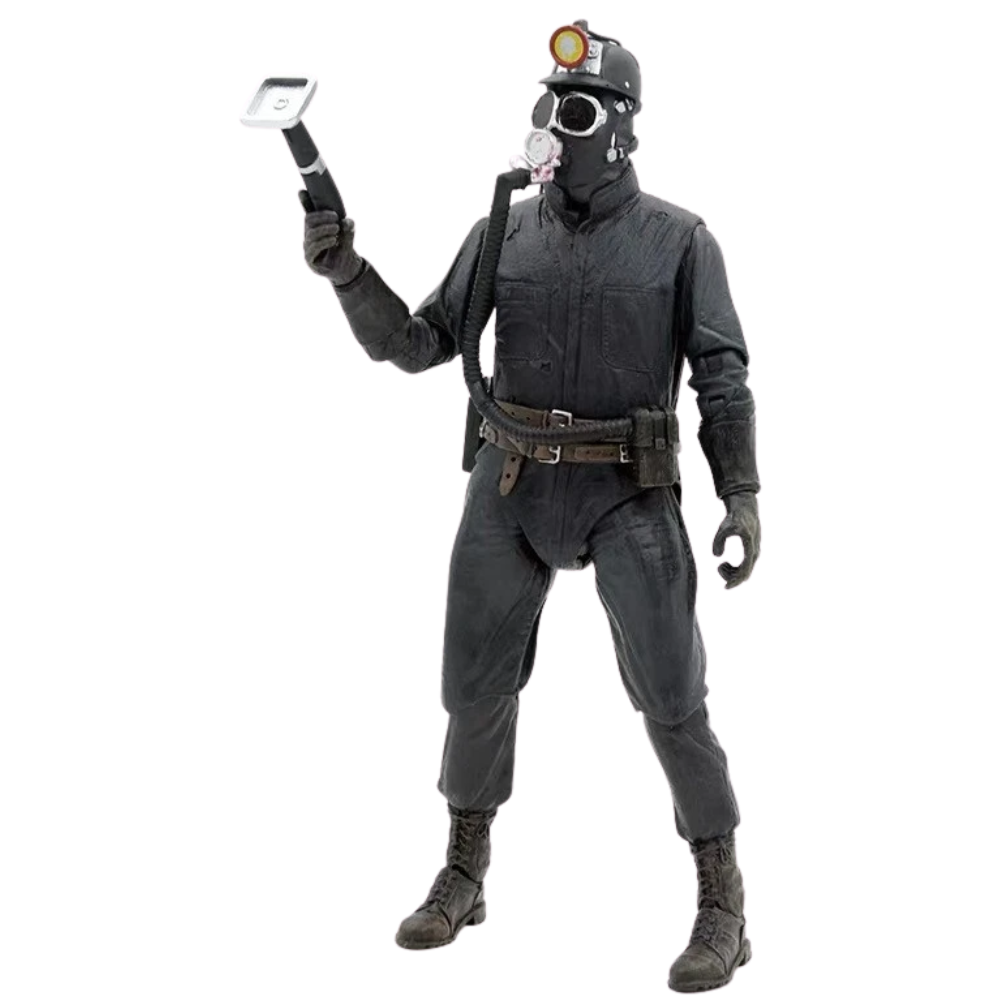 NECA My Bloody Valentine Ultimate Miner Harry Warden 7" Action Figure Toy
