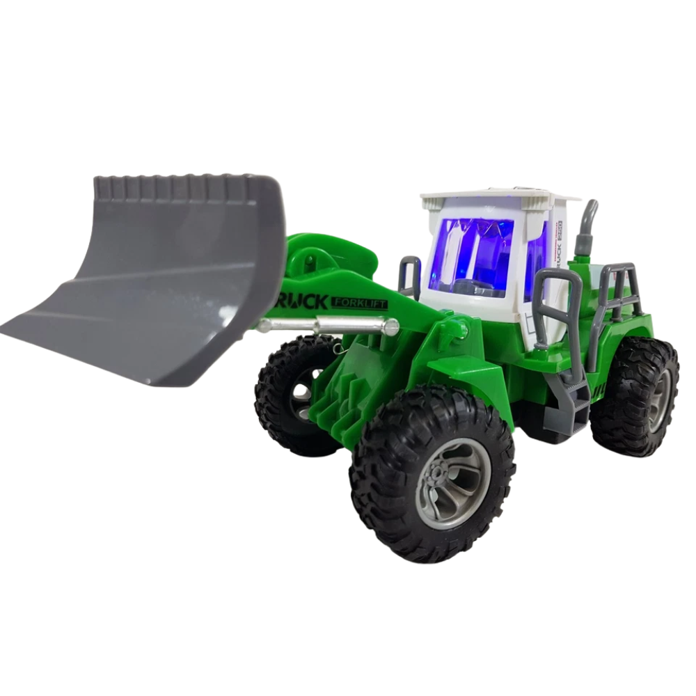 Remote Control Farm Tractor Rc Front Loader Digger Kids Toy Gift for Boys Girls Age 3+ Uk