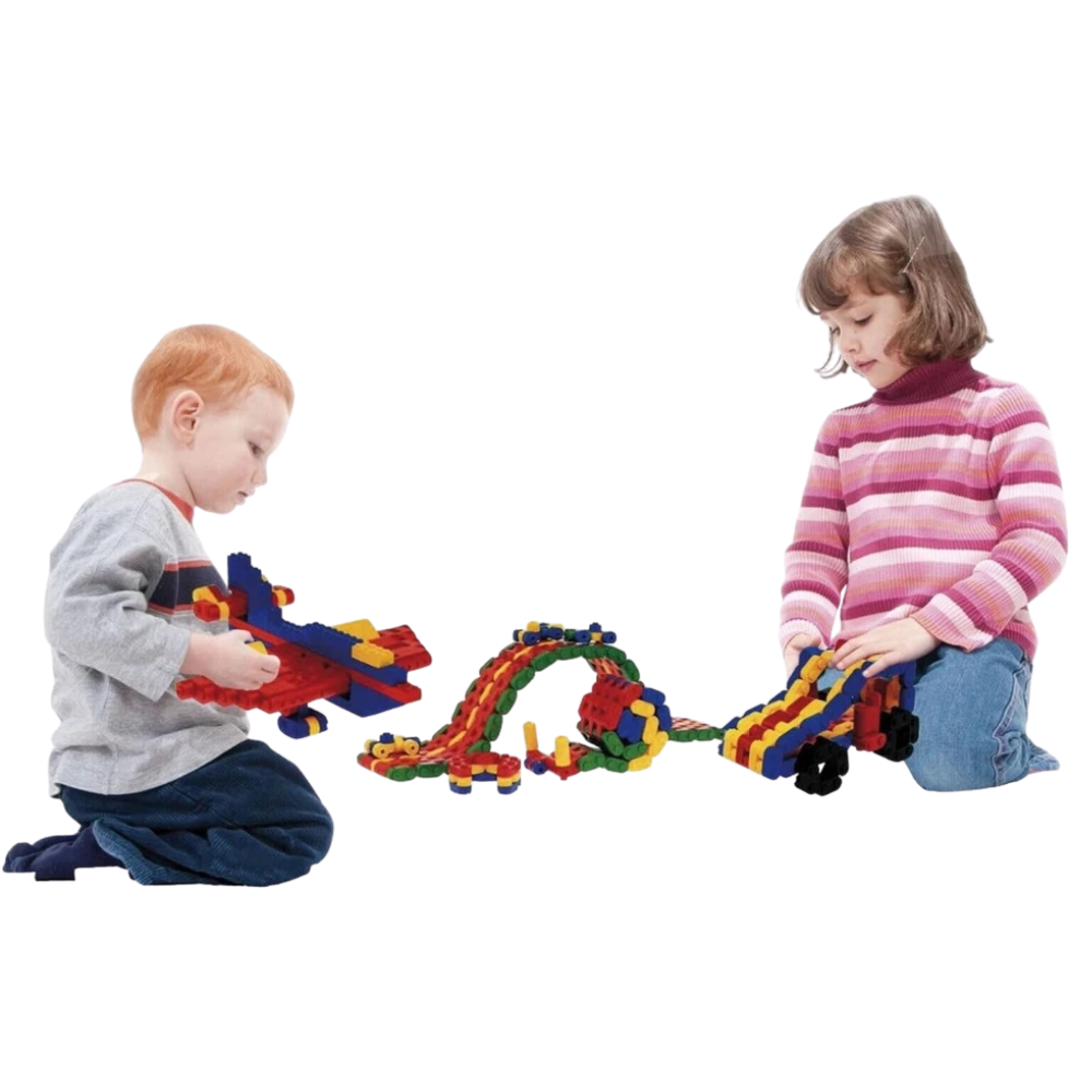 Acti Builder Construction Toy Playset 730+ Pieces Creative Building Blocks Kids Ages 4+ New