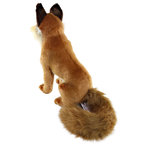 Hansa 27cm Red Fox Plush Soft Toy Wild Animal Teddy Gift 6098 for Nature Lovers Cute Cuddly