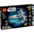 Lego Star Wars Smart Play Luke's Red Five X-Wing 75423 Interactive Building Set for Kids