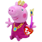 Ty Beanie Peppa Pig 6" Plush Soft Toys George Suzy Emily Zoe Gerald & More Characters