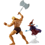 Masters of the Universe Revelation Savage He-Man Action Figure Collectible Toy
