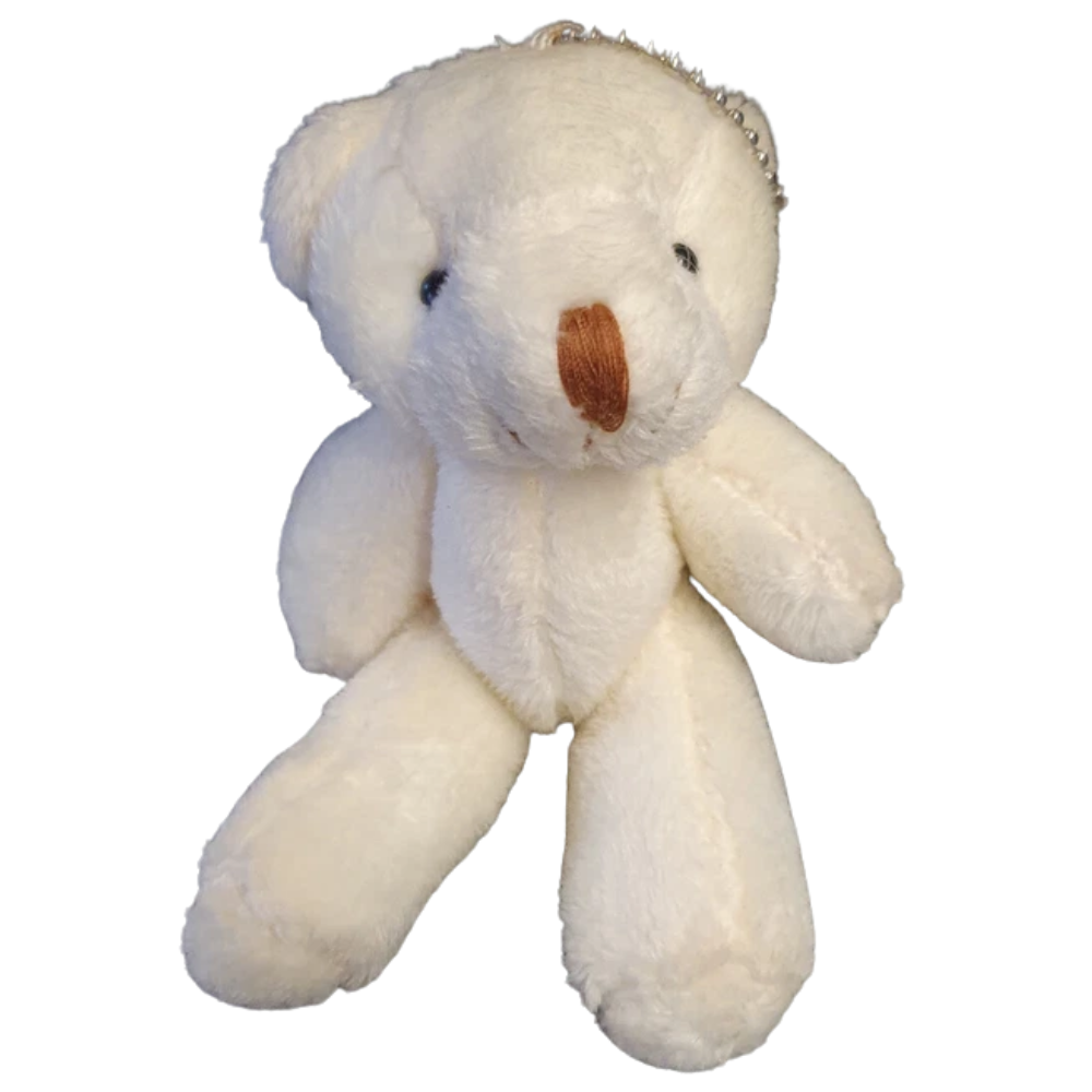 4x Small Jointed Poseable Plush Teddy Bear Stuffed Toys