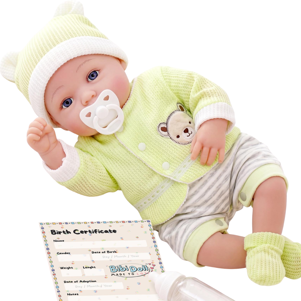 20" Reborn Baby Doll or 2-Piece Doll Clothes Set BiBi Doll Choose Your Option