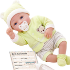 20" Reborn Baby Doll or 2-Piece Doll Clothes Set BiBi Doll Choose Your Option