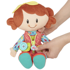 Playskool Classic Dressy Bessy Plush Toy for Toddlers Girls Dressing Skills 2+