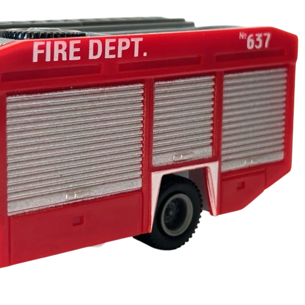 Welly Fire Brigade Dept. 637 Urban Fire Truck 1:43–1:60 Scale Diecast Model Toy