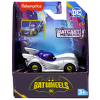 BATWHEELS Batcast Metal 1:55 Scale Die Cast Vehicle Official Fisher Price Batman Toy Car for Kids & Collectors
