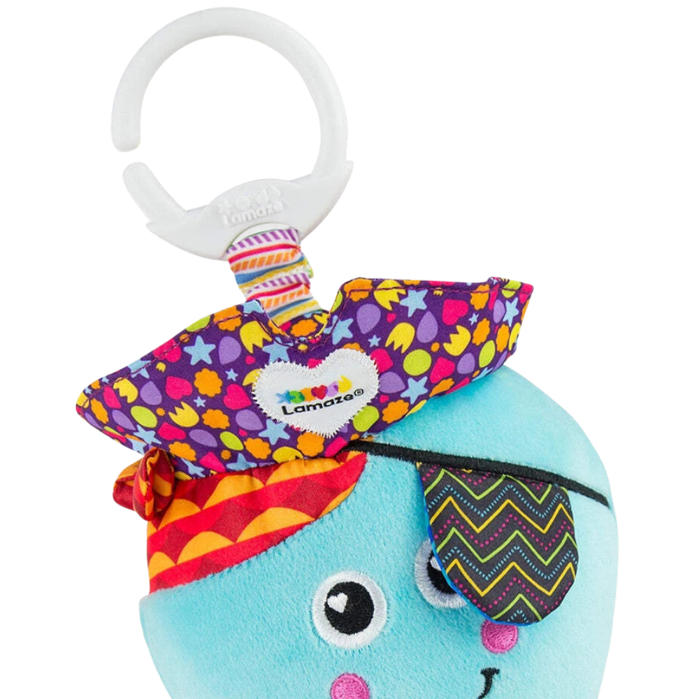 Lamaze Play & Grow Captain Calamari Baby Rattle Soft Developmental Toy for Infants New