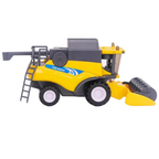 Toyland 26cm 1:32 Scale Yellow Combine Harvester Friction Powered Farm Toy 3+