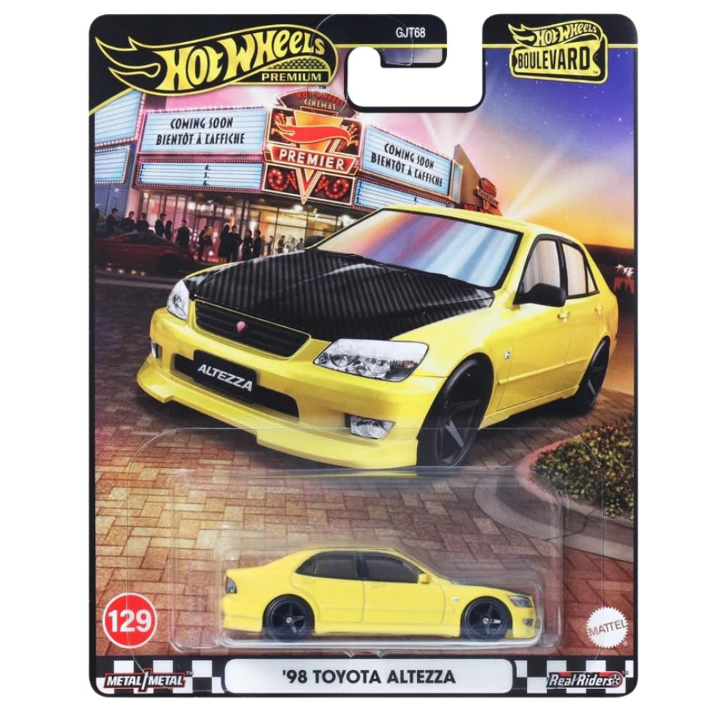 Hot Wheels Premium Boulevard '98 Toyota Altezza Die-Cast Car