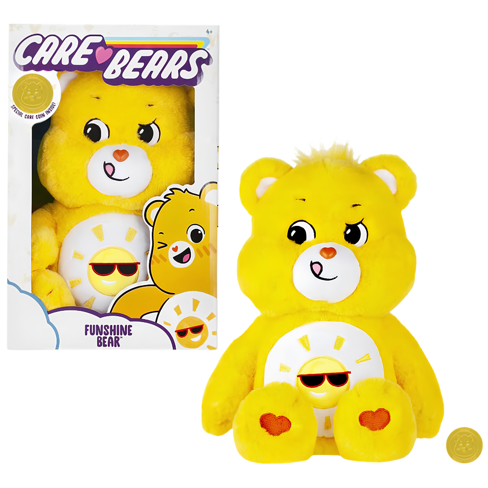 Care Bears 14" Collectible Soft Plush Toy Official Brand New Stuffed Animal Cuddly Gift for Kids & Fans