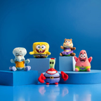 Nickelodeon Micro Teenies SpongeBob SquarePants Figure 5-Pack Collectible Mini Toys