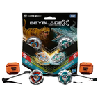 Beyblade X Jurassic World T Rex vs Mosasaurus Multipack G1894 Battle Set