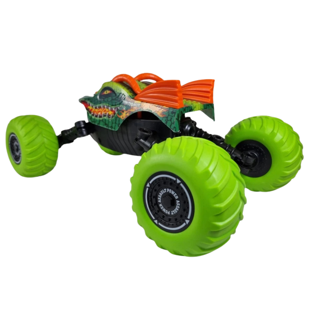 Remote Control Transforming Dinosaur Truck Rc 4wd 2.4ghz Kids Gift Toy Age 8+ Uk Car Set