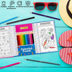 Abeec Travel Activity & Colouring Set for Kids Creative Drawing & Holiday Fun Kit Set