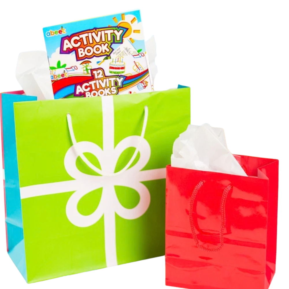 12 Mini Activity Books Kids Party Bag Fillers A6 Colouring Puzzles & Wordsearch