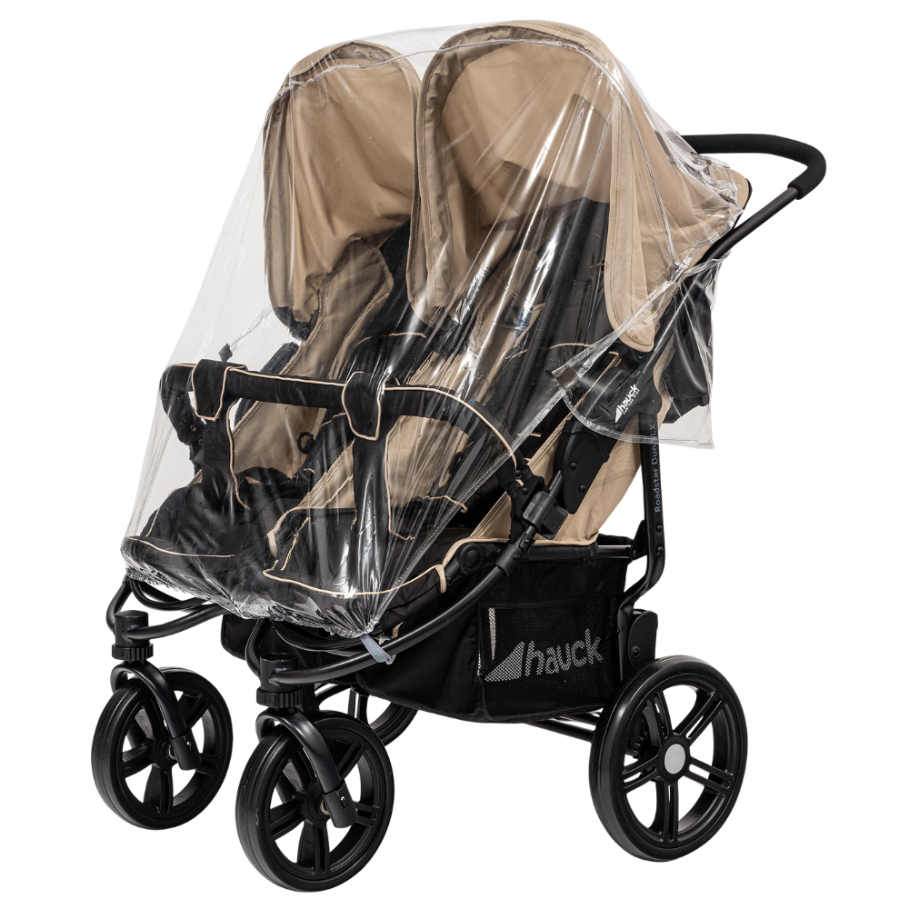 Universal Baby Rain Cover for Pushchair Stroller Pram Double Buggy Carrycot Weather Shield