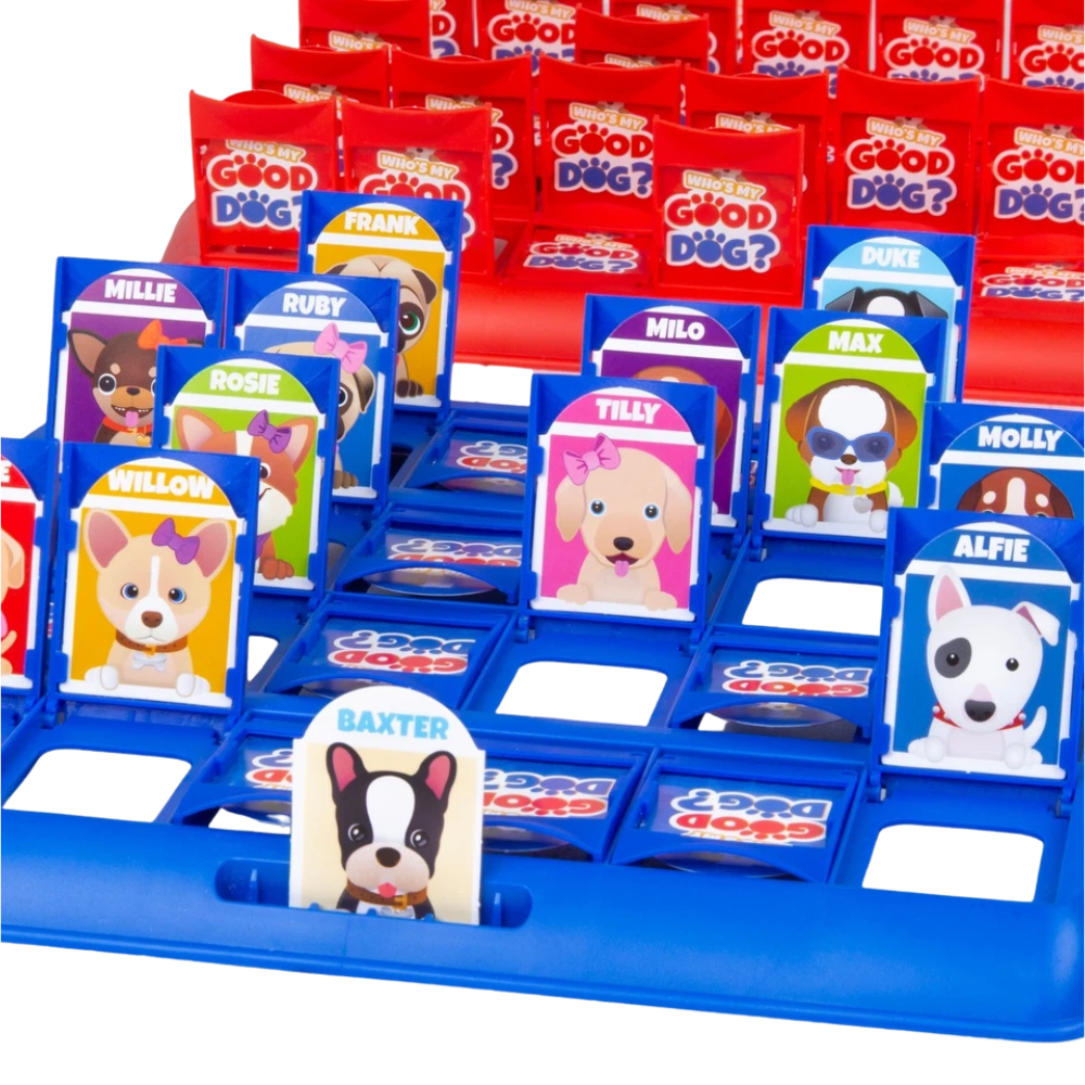 Kids Guess Who Dog Board Game 3+ Family Guessing Game by Abeec Fun Indoor Game Toy Set