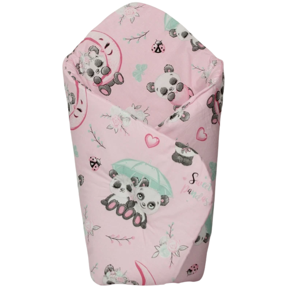Baby Swaddle Wrap Newborn Blanket Pram Quilt Sleeping Bag