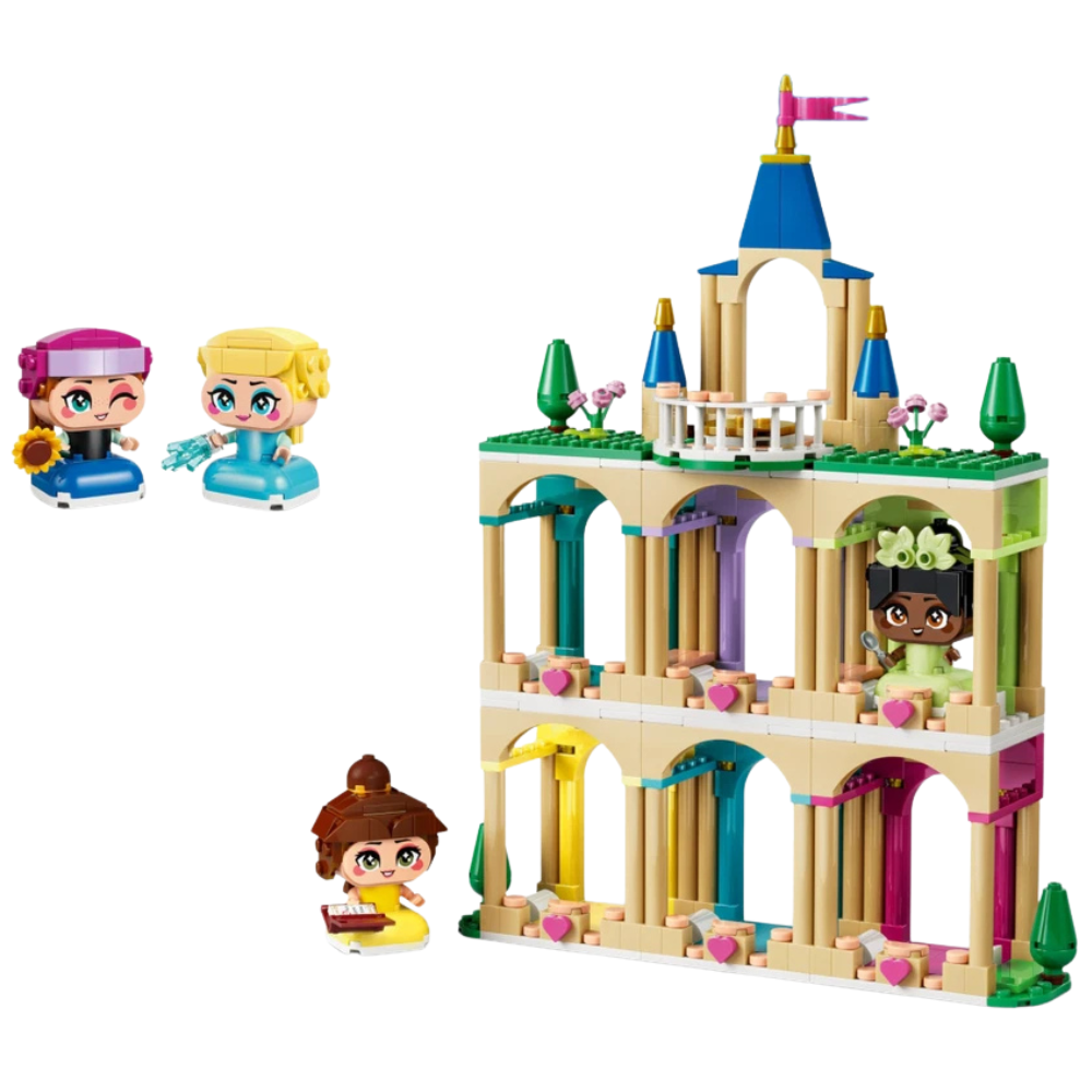 LEGO Disney Princess 43303 Mini Jasmine & Rapunzel Building Set for Kids with Accessories