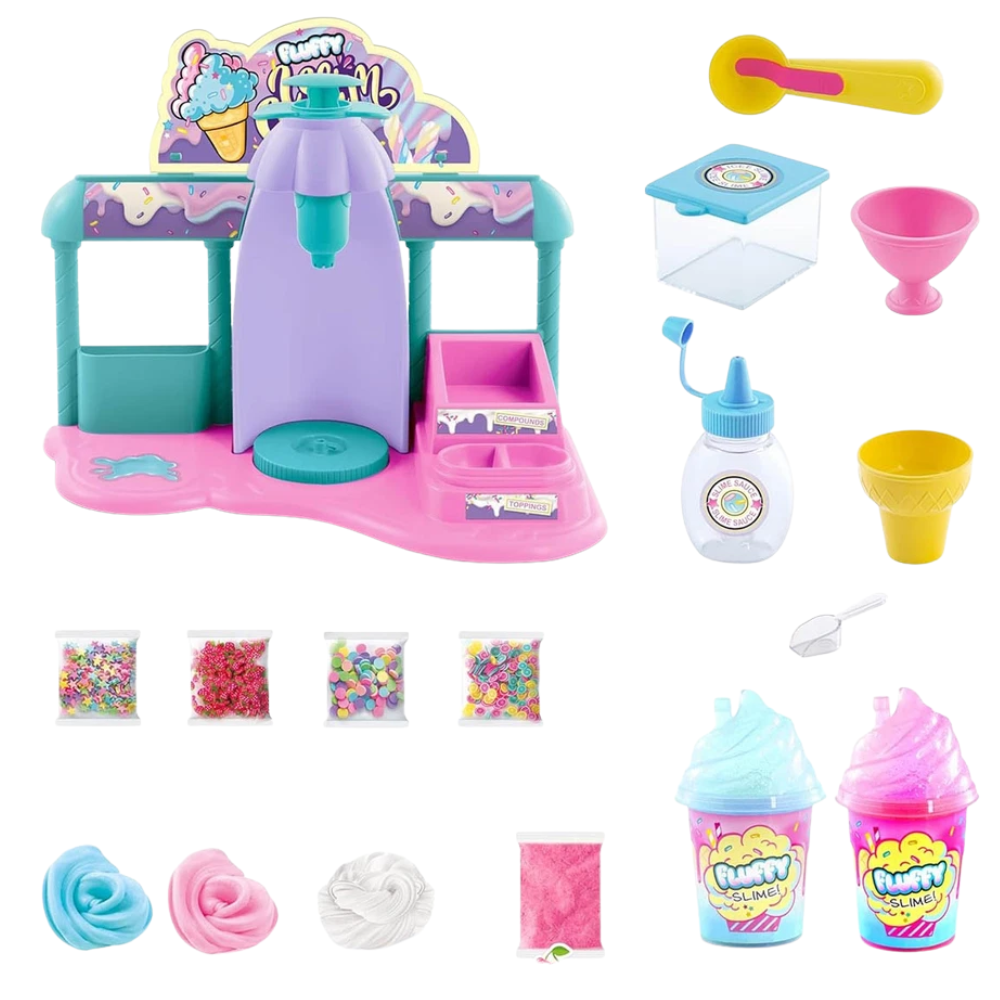So Slime DIY Fluffy Ice Cream Factory Create Slime Ice Cream Kit for Kids
